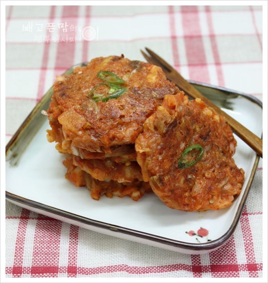 김치감자전