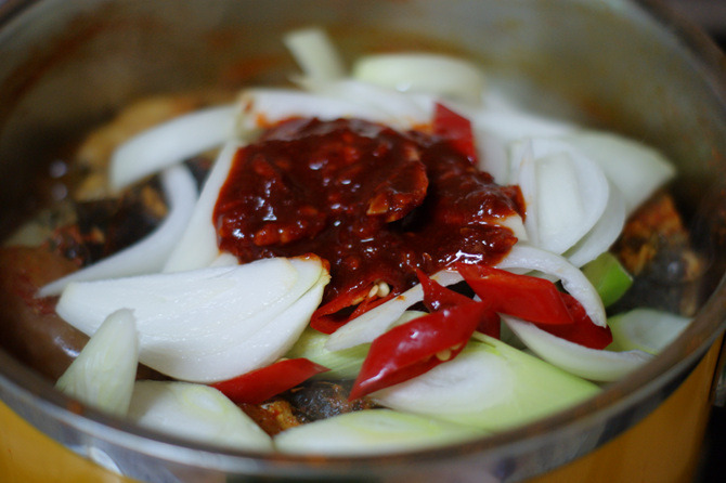 입맛없는 여름철 보양식 민어 감자 조림