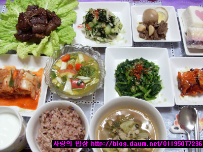 수능일 아침밥상에 담은 Super Food