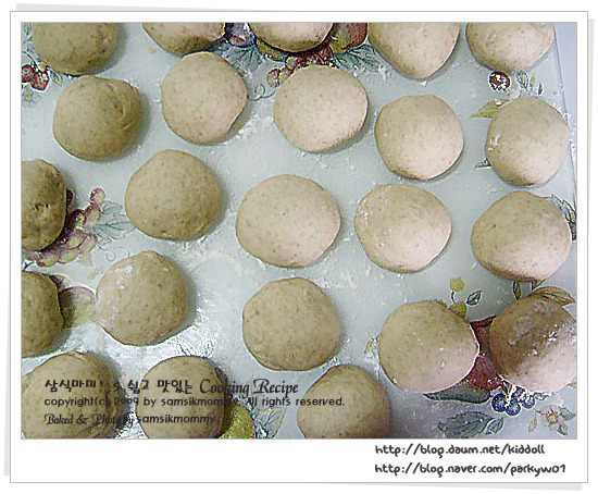추억의 단팥빵 - 10만개의 레시피, 메뉴판키친 요리판