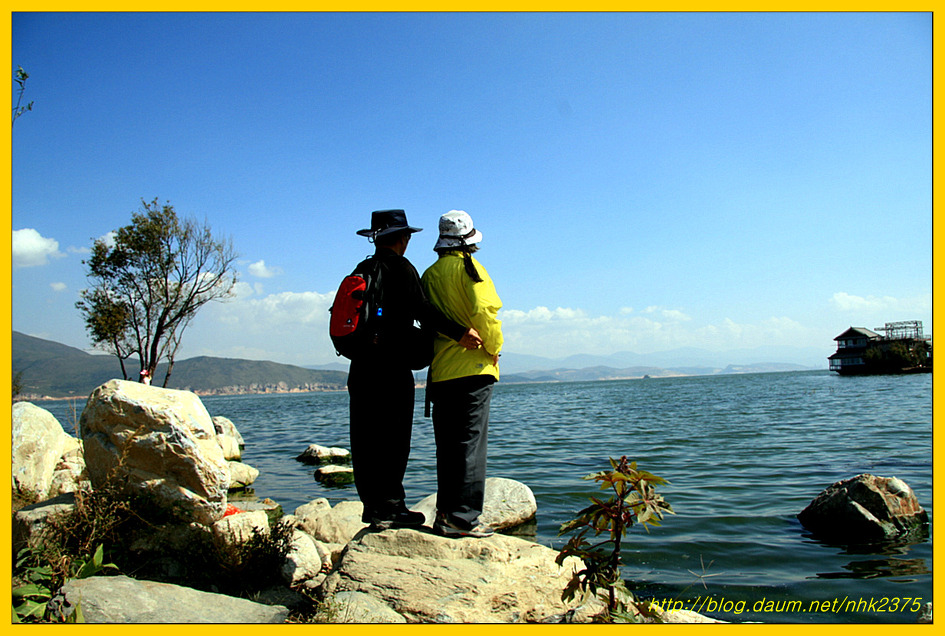 따리꾸청(大理古城 : 대리고성)의 얼하이 호수