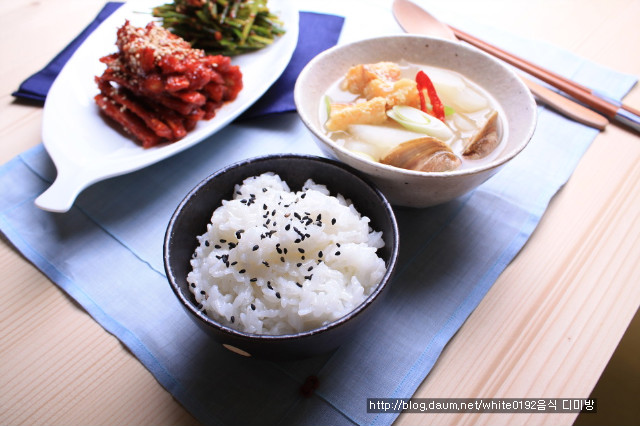 속풀이 해장국~<깔금한 황태해장국>