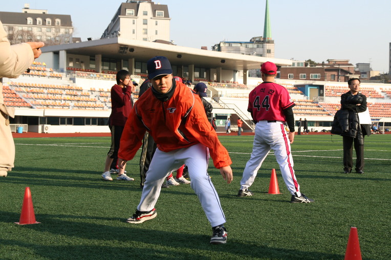 야구 공개 테스트