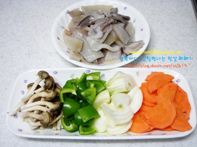 오징어볶음~★ 언제 먹어도 맛있는 밥반찬 겸 안주^^