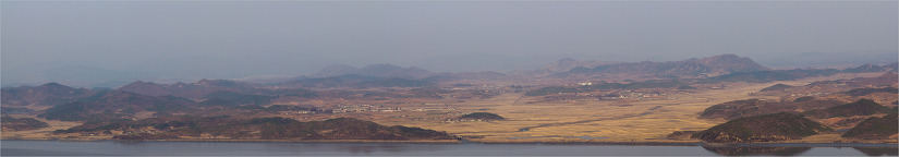 김포 문수산 조망도