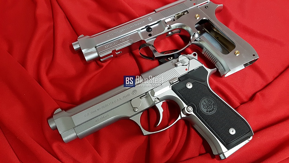 [BS] M9 inox BlueSteel Custom_MARUI_NOVA_P.Beretta GALLERY - BlueSteel