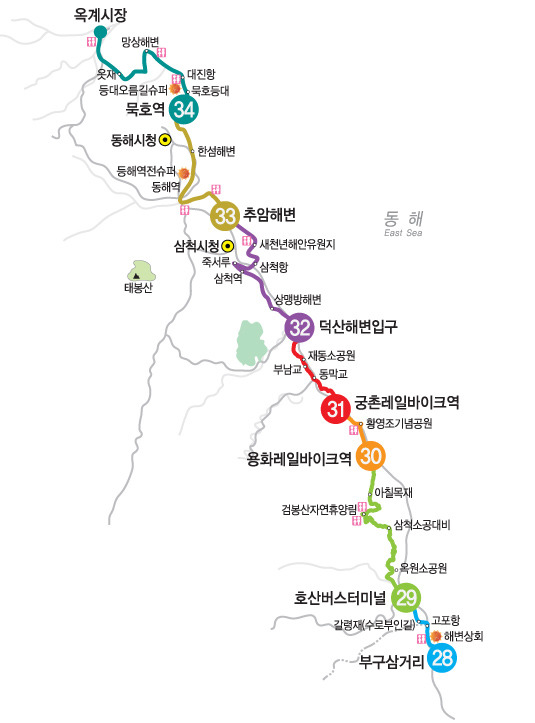 해파랑길 27코스 이미지