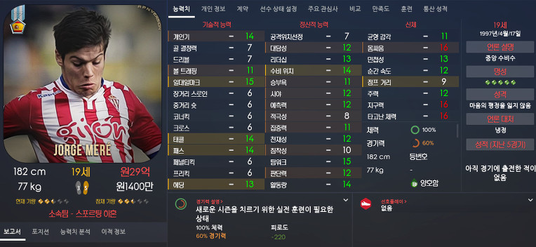 FM2017 공식로스터 포텐정리 | 인스티즈