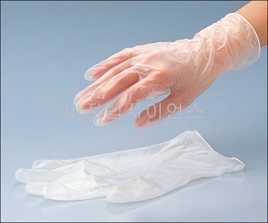 PVC장갑(파우더프리) ,GLOVES PVC FOR CLEANROOM