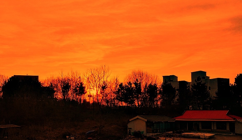 노을