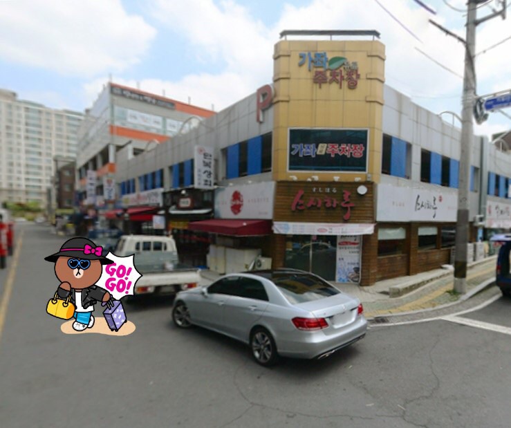 진주 피부과 비만클리닉 청담화이트의원 주차장 안내