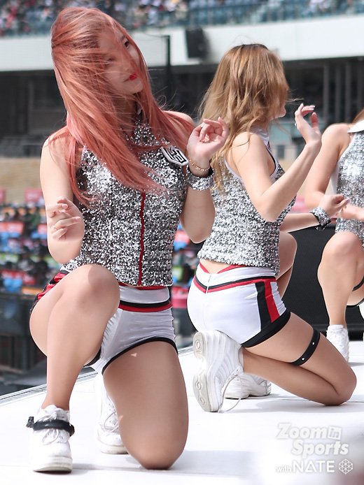 kt 위즈 치어리더 김진아