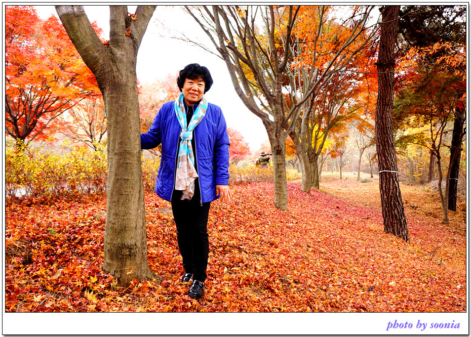 천안 독립 기념관에서 우연히 만난 권사님들 사진