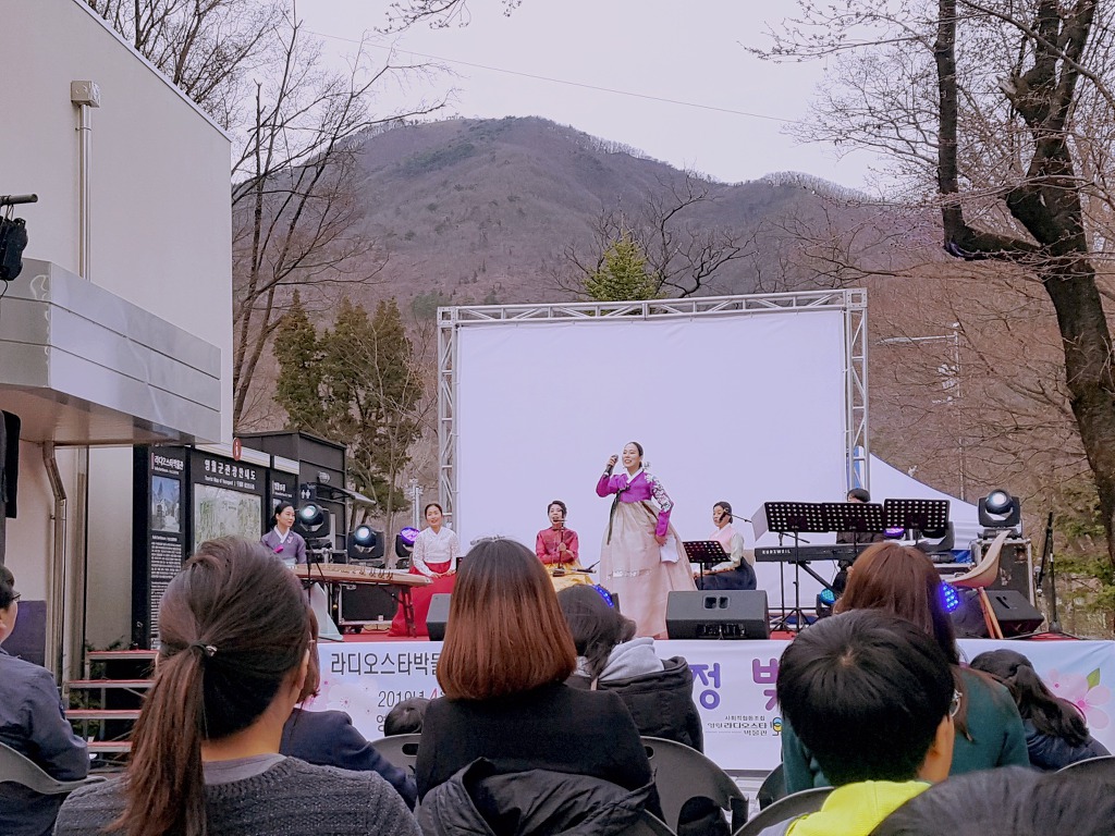 영월 라디오스타박물관 초청 음악회 '금강정 벚꽃향연'