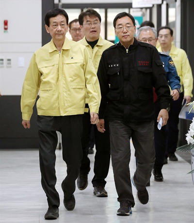 강원산불에 나경원 억지= 민경욱 색깔론- 김문수의  '산불정부 비방
