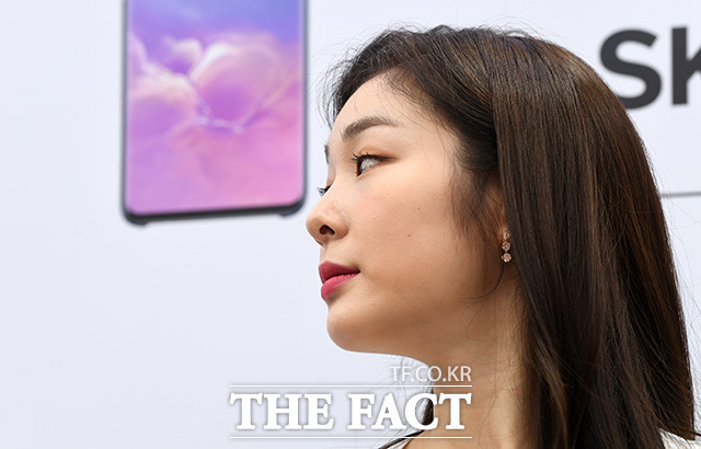 2019/04/05 #YunaKIM #김연아 SK  갤럭시 S10 5G 개통식 참석  기사 포토 