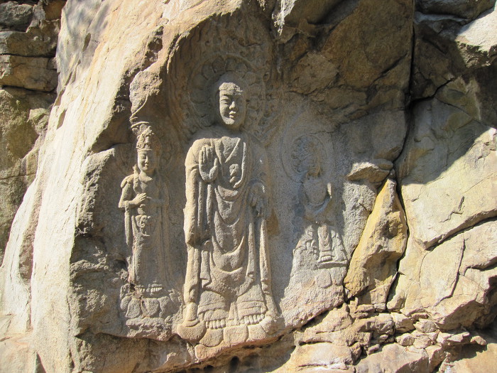 서산마애여래삼존상/서산마애여래삼존불/서산어죽맛집/서산용현집
