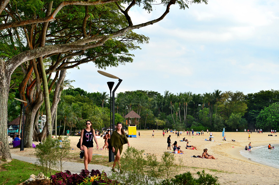 아시아 대륙의 최남단이라는 팔라완 비치 Palawan Beach~