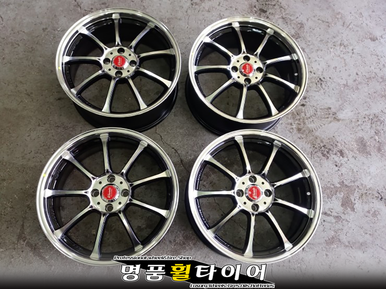 신품휠  몬자 에코텍 실버폴리쉬 17인치 사제휠 엑센트휠교체 올뉴프라이드휠교체 전주타이어 명품휠타이어