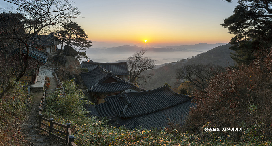 山寺의 日出-1