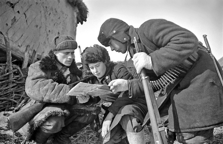 소련 빨치산 여성 마리야 옐닉- Soviet female partisan Mariya Yelnik